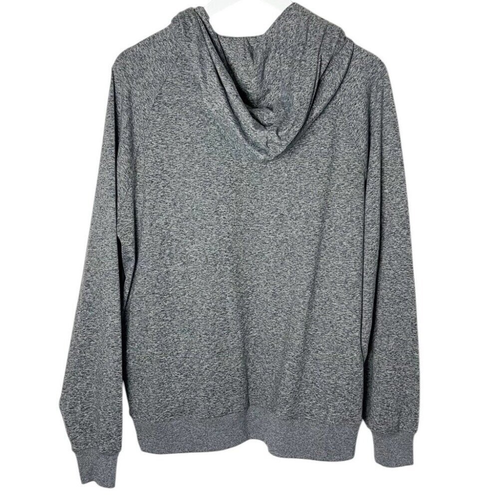 Feat Roam Unisex Hoodie Heather Grey | Size Small | Cozy Pullover Sweatshirt - Picture 4 of 4